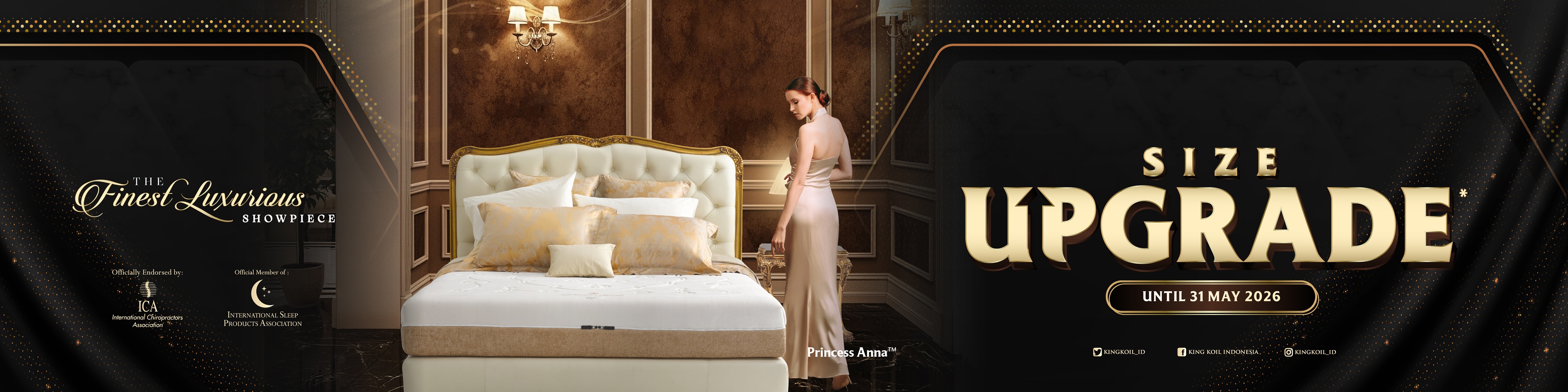Promosi Juni 2026: King Koil® UPGRADE SIZE